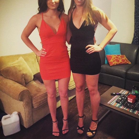 • Digital Love Dress in Red• - Picture 7 of 16